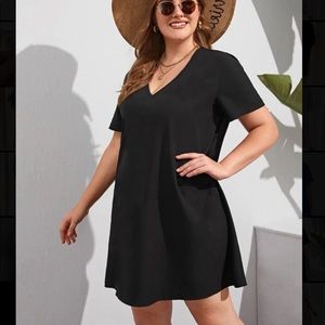 Never worn shein black dress 1XL